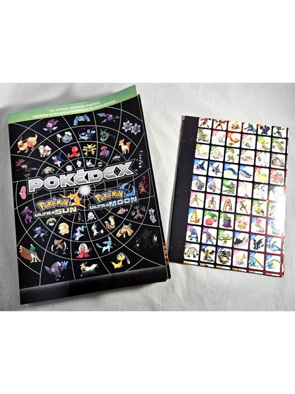 Pokémon Ultra Sun & Ultra Moon Edition: The Official National Pokédex w/ Poster